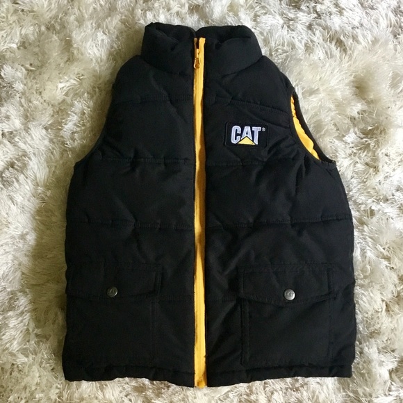 cat puffer vest
